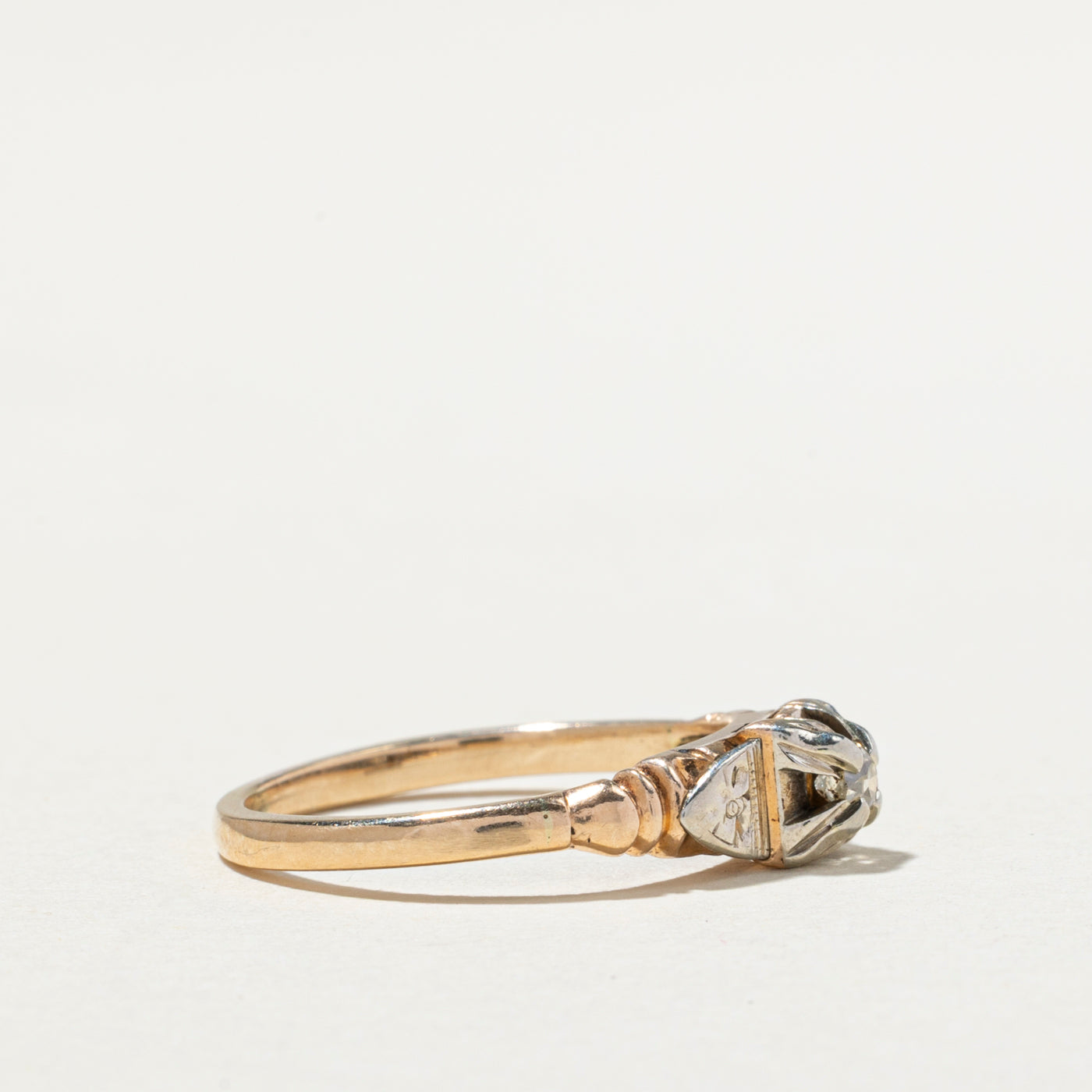 0.08ct Single Stone Illusion Set Diamond Ring - Size 5.5 | Elegant Engagement & Wedding Band for Women | Perfect for Proposals, Anniversaries & Special Occasions