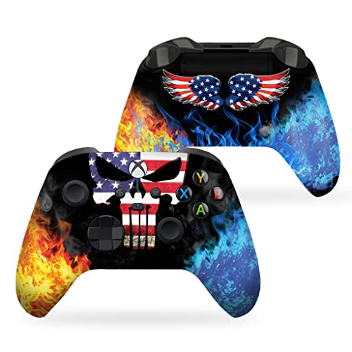 DreamController Special Edition Modded Xbox Controller - Custom HydroDip Print for Xbox One S/X, Xbox Series X/S & Windows 10 | Premium Gaming Accessory for Competitive Play & Streaming