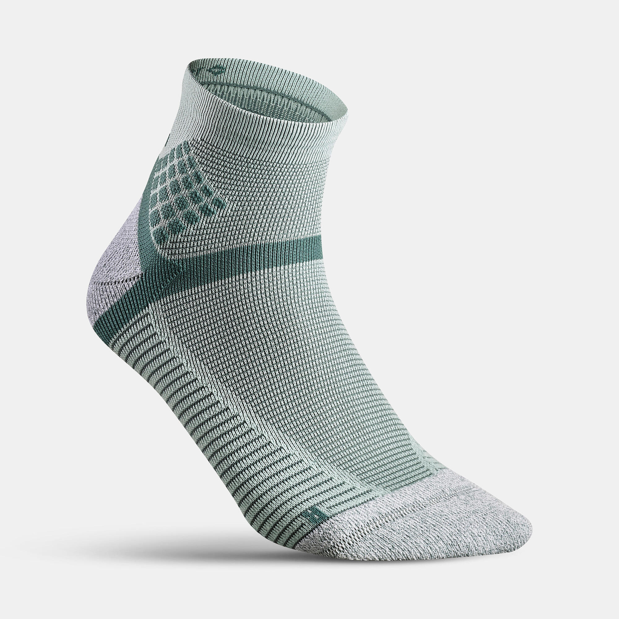 Quechua Hike 900 Hiking Socks - 2 Pairs of Moisture-Wicking Trekking Socks for Men & Women - Perfect for Backpacking, Trail Running & Outdoor Adventures