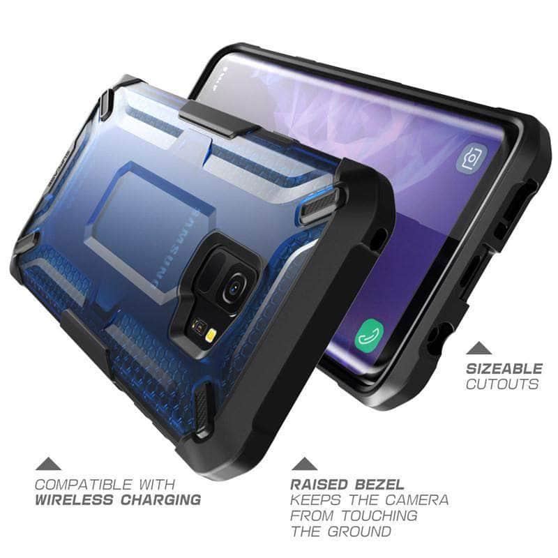 SUPCASE Unicorn Beetle Pro Series Hybrid Protective Case for Samsung Galaxy S9 - Shockproof & Dirtproof Cover for Outdoor, Work & Daily Use