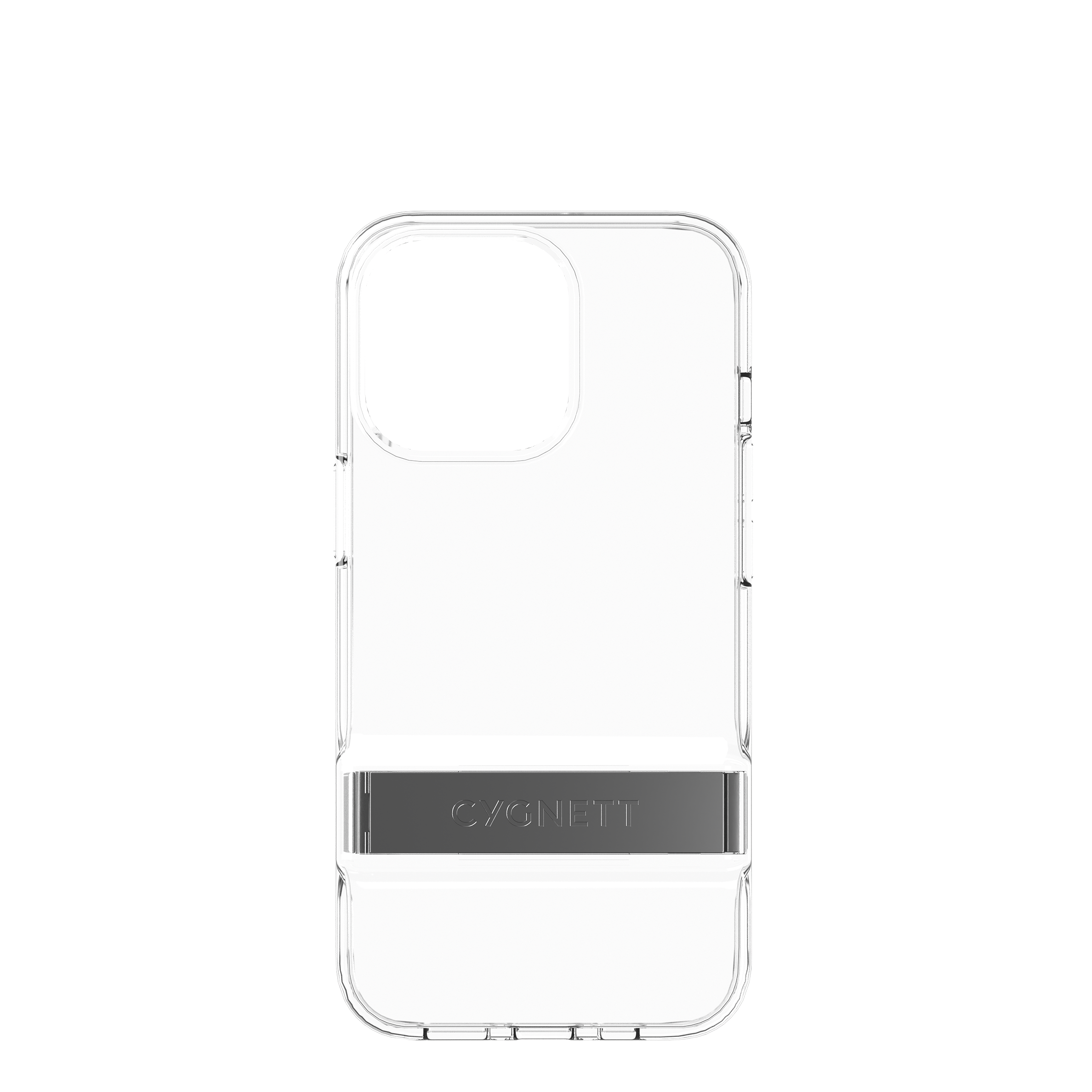 Premium Clear Shockproof Case with Kickstand for iPhone 13 Pro - Slim Protective Cover with Built-in Stand for Hands-Free Viewing & Video Calls