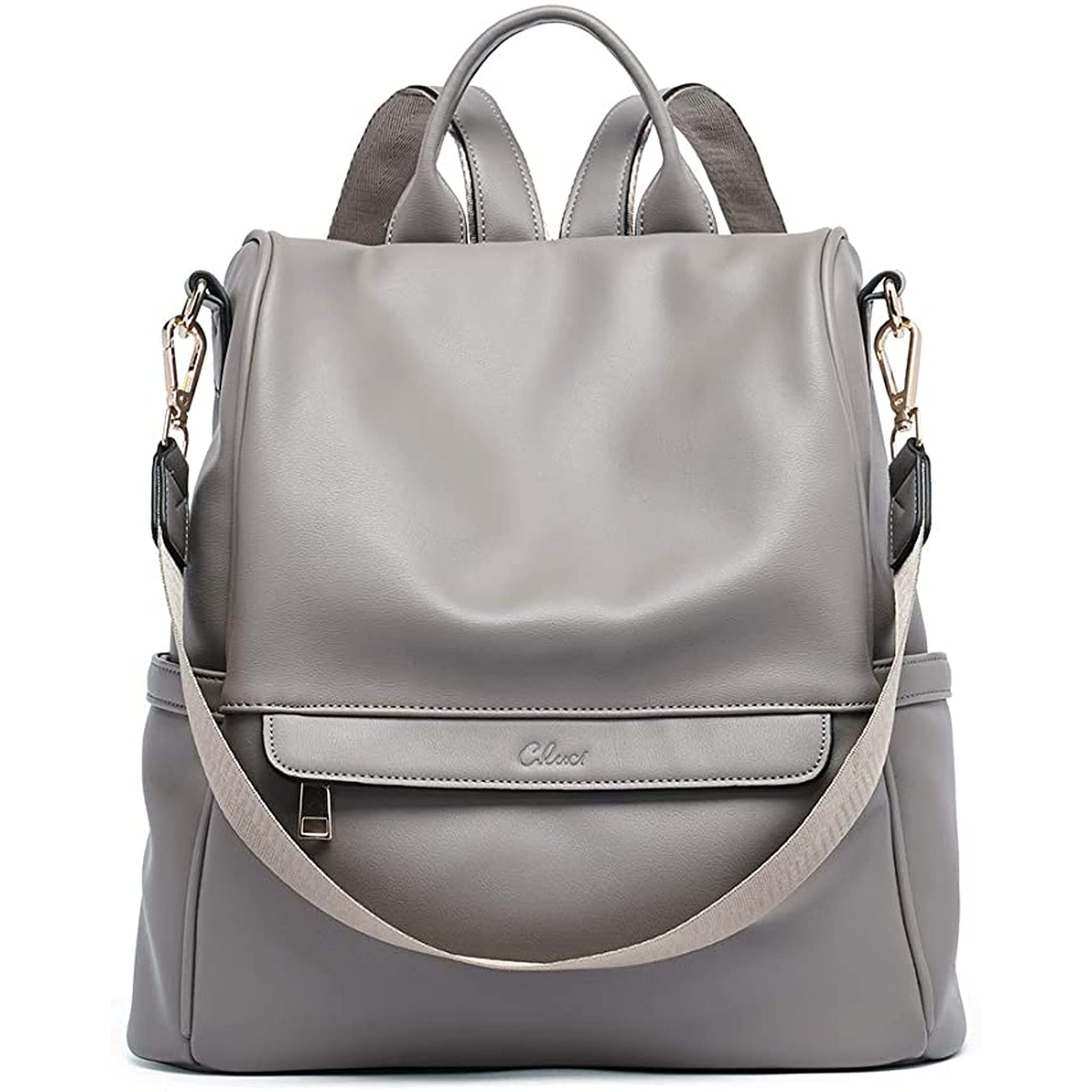 Premium Leather Backpack for Women - Adjustable Shoulder Straps, Stylish & Durable - Perfect for Work, Travel & College | FR Fashion Co