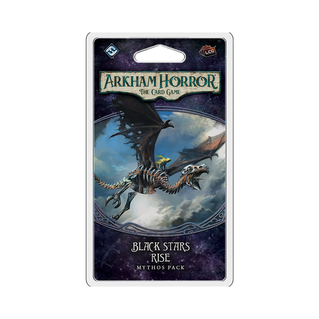 Arkham Horror LCG: Black Stars Rise Expansion - Cooperative Horror Card Game for 1-4 Players | Perfect for Game Nights & Lovecraftian Horror Fans
