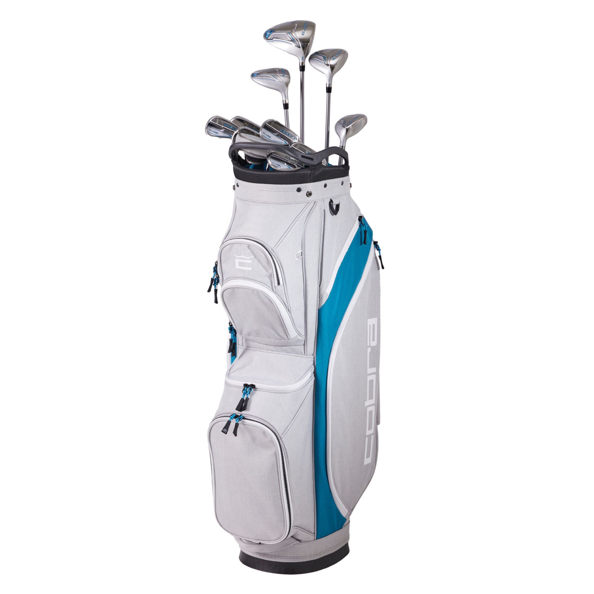 Cobra Fly XL2 Cart Bag - Complete Women's Golf Set for Right Handed Players | Perfect for Golf Courses, Driving Range & Outdoor Sports