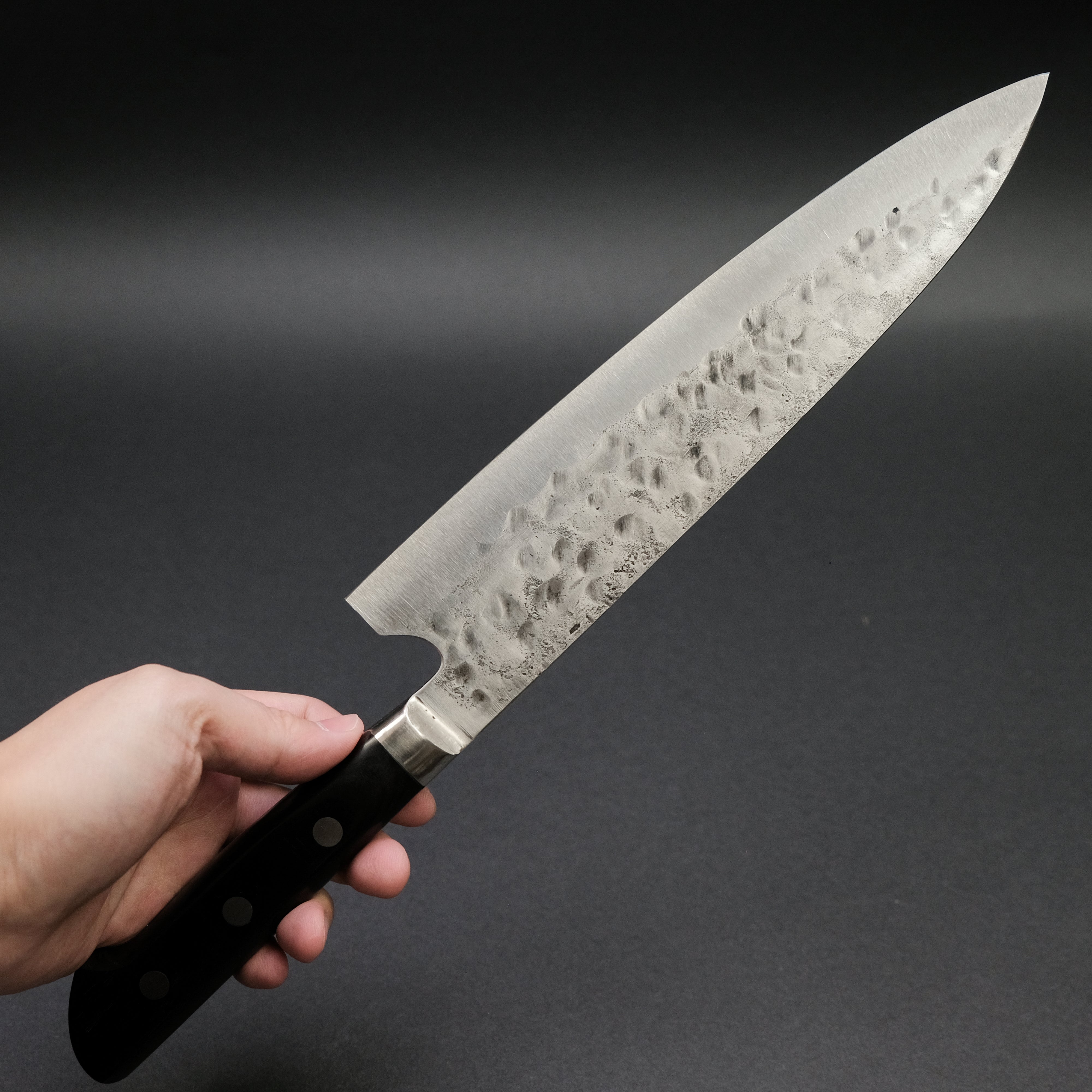 Premium Teruyasu Fujiwara Maboroshi White #1 Gyuto 240mm Japanese Chef Knife with Pakkawood Handle - Perfect for Sushi, Sashimi & Meat Cutting - Professional Kitchen & Home Cooking Essential