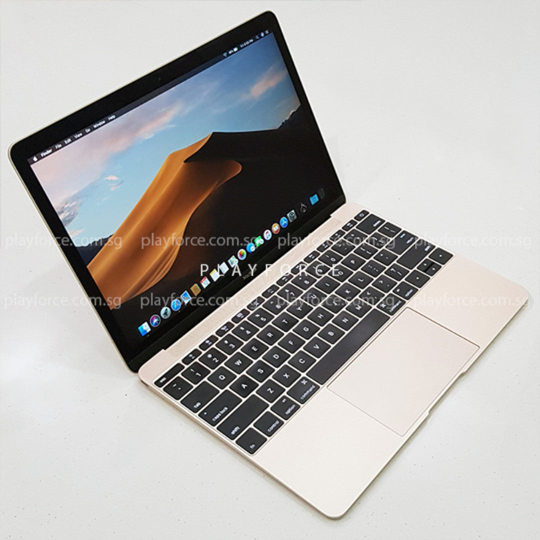 Apple MacBook 2015 12-inch Laptop - 500GB SSD, Intel Core M Processor, Retina Display (Gold) - Perfect for Students, Professionals & Travel Use