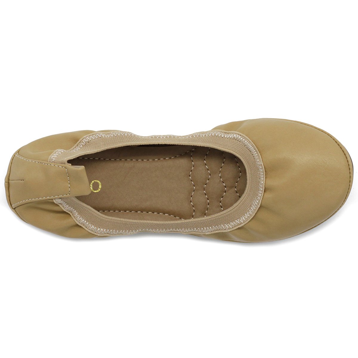 Ollio Women's Comfort Ballet Flats with Shoe Collar Pull Tab - Slip-On Casual Shoes for Work, Office & Everyday Wear