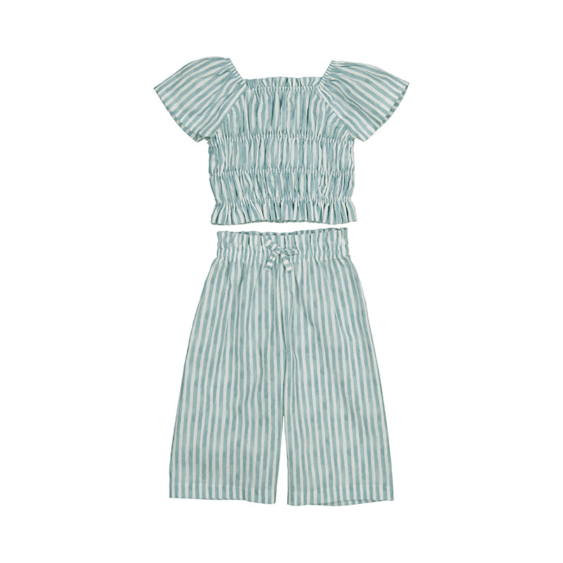 Mayoral Striped Trouser Set for Kids - Stylish & Comfortable Outfit for School, Parties & Special Occasions