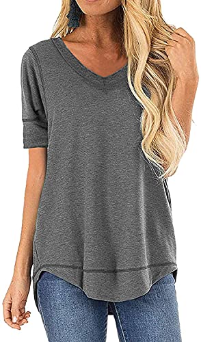 Vneck Grey