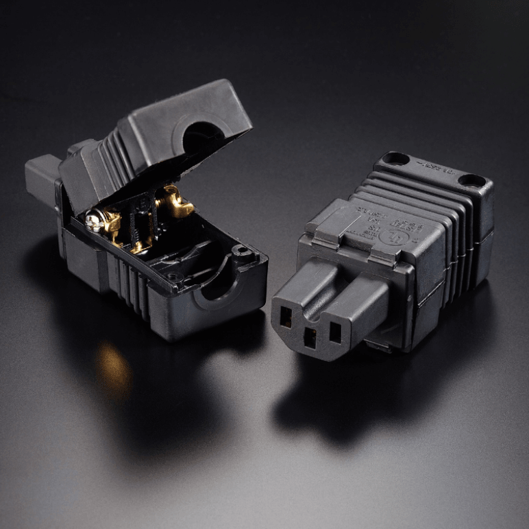 Furutech FI-15E (Cu) Premium High-Performance IEC Power Connector - Ideal for Audiophile Systems & Home Theater Setups