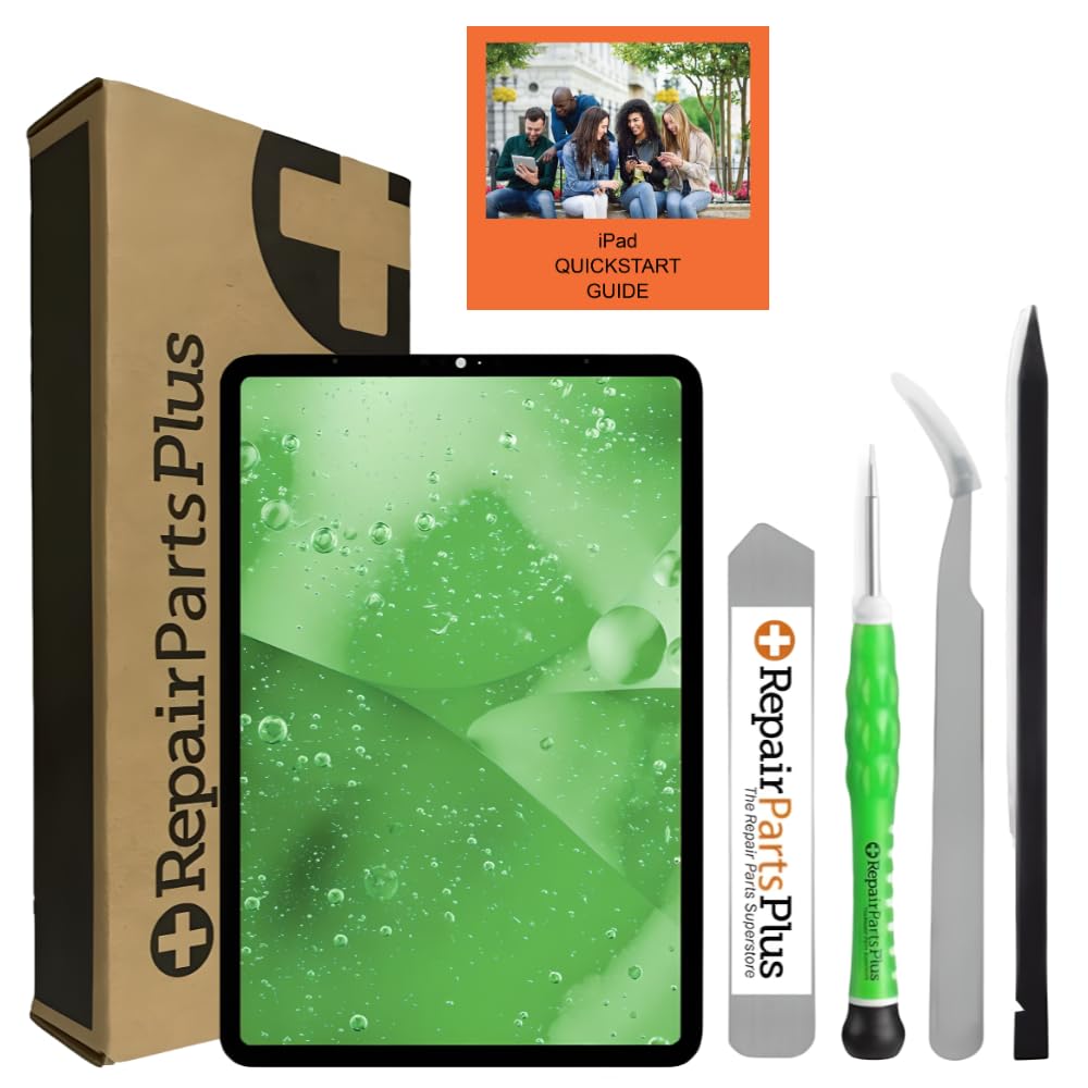 Premium iPad Pro 11 (3rd Gen & 4th Gen) OLED LCD Screen Replacement Kit with Glass Touch Digitizer - Compatible with A2377 A2459 A2301 A2460 A2435 A2761 A2762 A2759 - Includes Tools, Adhesive & Repair Guide | Perfect for DIY Screen Repair at Home or Office