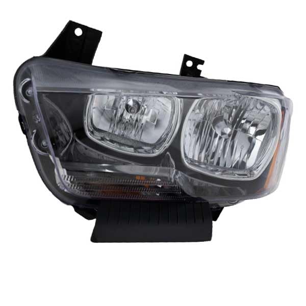 Compatible with 2011-2014 Charger Headlight Assembly - Halogen Headlamp Replacement with Bulb (Left Driver Side) - Perfect for Night Driving & Vehicle Upgrades