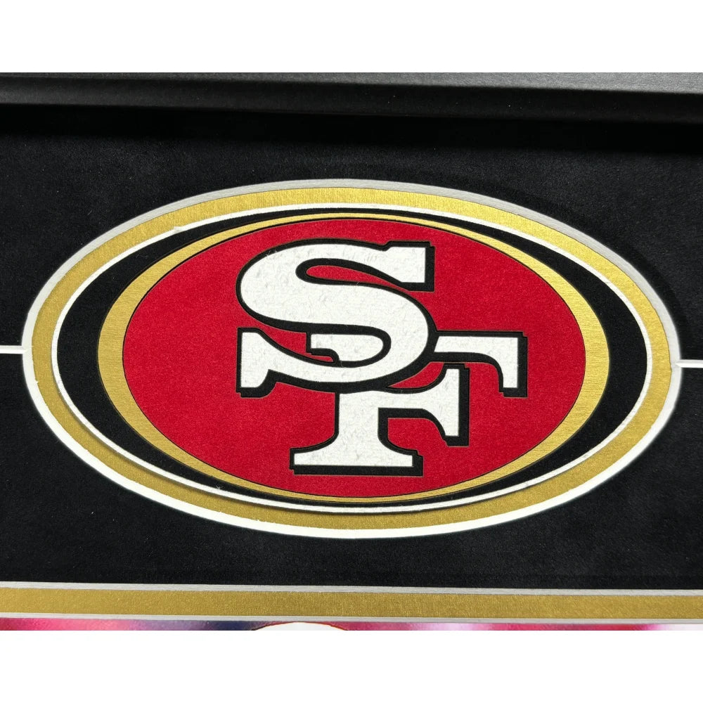 Brock Purdy Autographed San Francisco 49ers 11x14 Framed Photo - BAS Certified Signed Memorabilia for NFL Fans, Man Cave & Sports Collectors