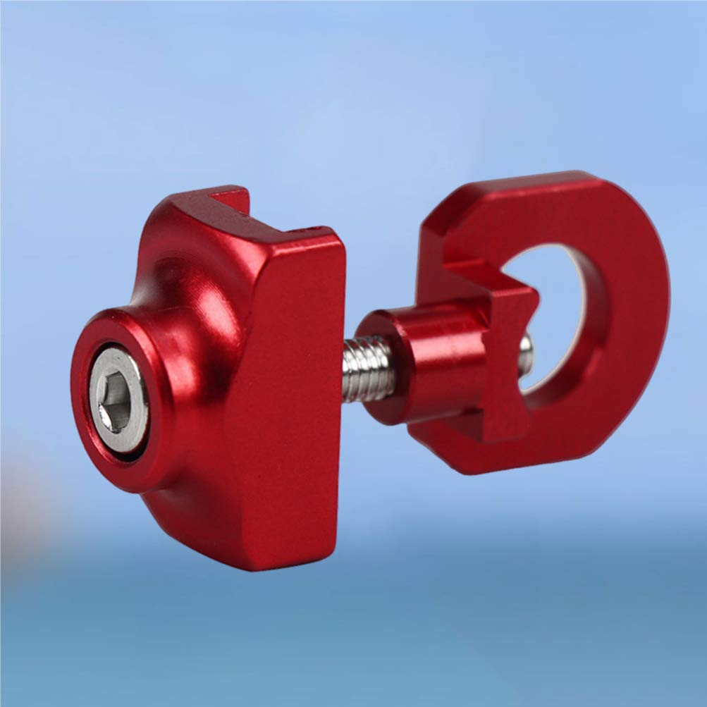 BESPORTBLE Bike Chain Tensioner - Adjustable Bicycle Chain Regulator Tool with Roller for Mountain, Road & Folding Bikes (Silver) | Perfect for Smooth Gear Shifting & Chain Maintenance