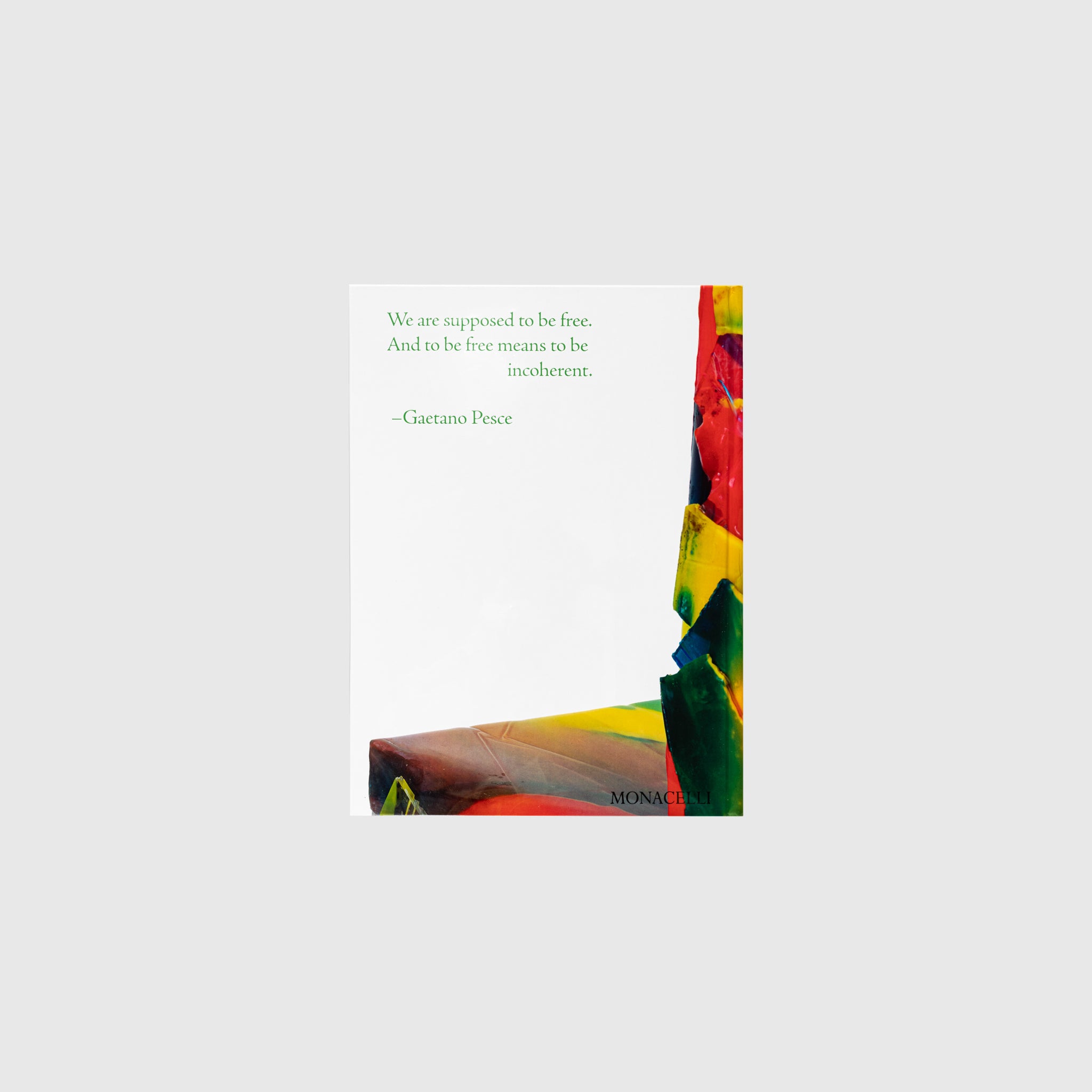 GAETANO PESCE: THE COMPLETE INCOHERENCE - Modern Art Book for Design Enthusiasts | Perfect for Contemporary Art Collectors & Interior Decor Inspiration