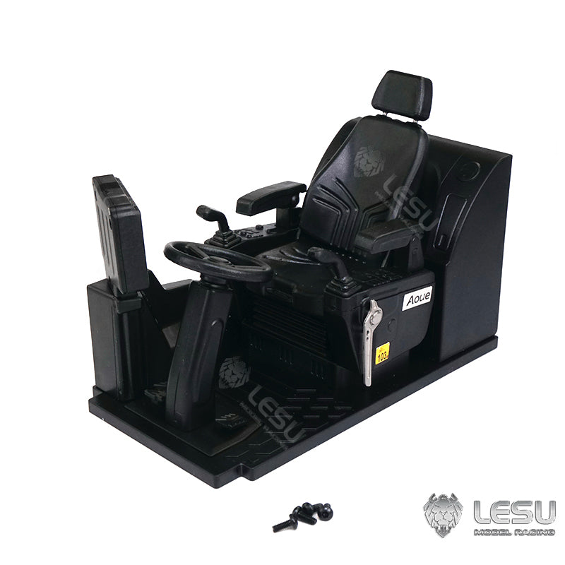 1/14 Scale LESU RC Metal Hydraulic Wheeled Excavator Model - ET30H with Pump Cabin, Sticker Display, Grapple, Ripper Bucket & Scraper Compactor - Perfect for Construction Toy Collection, RC Hobbyists and Model Display Scenes