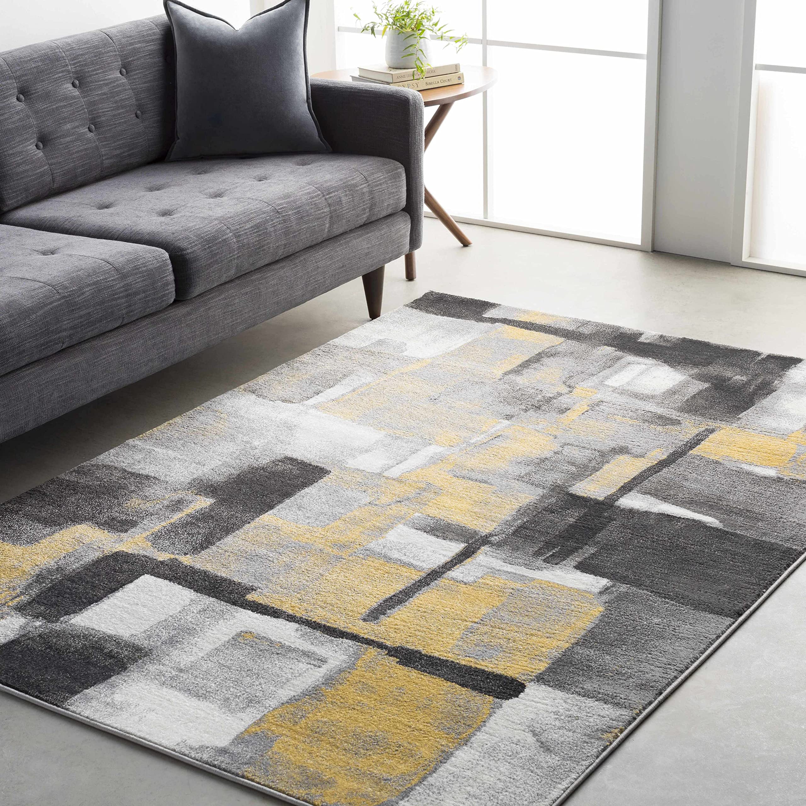 Hauteloom Adlington Modern Area Rug for Living Room & Bedroom - 2' x 2'11