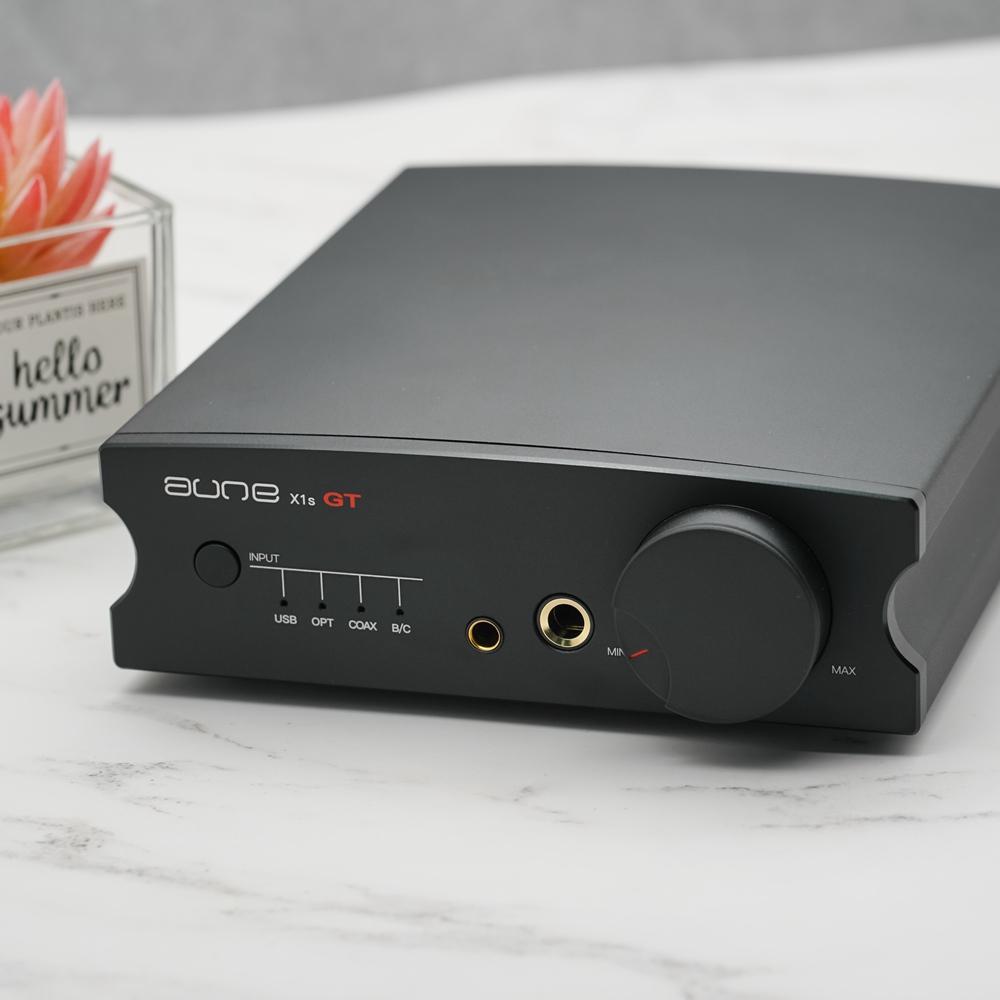 AUNE X1s GT High-Resolution USB DAC & Headphone Amplifier for Audiophiles - Perfect for Home Audio Setup and Studio Monitoring