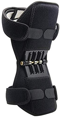 Best Knee Braces for Workout & Sports Support - Adjustable Bi-Directional Straps with Rebound Spring Technology for Joint Pain Relief from Arthritis, Torn Meniscus, Tendonitis & Osteoarthritis (Choose Your Size) - Ideal for Running, Gym, Basketball & Daily Activities