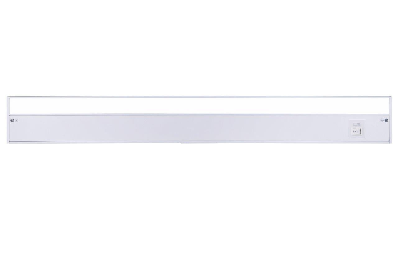 3CCT LED Under Cabinet Light Bars - Adjustable White Light for Kitchen, Pantry & Closet Lighting - Dimmable Under Counter Lighting Solution