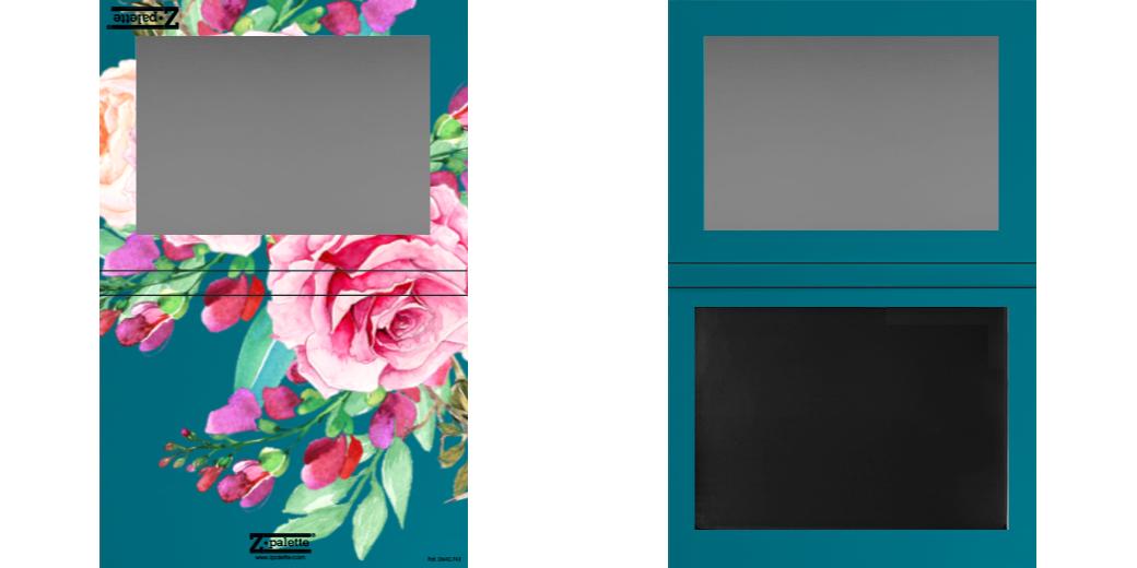 Custom Extra Large Z Palette - Magnetic Makeup Palette for Eyeshadows & Blush - Perfect for Professional Makeup Artists & Travel