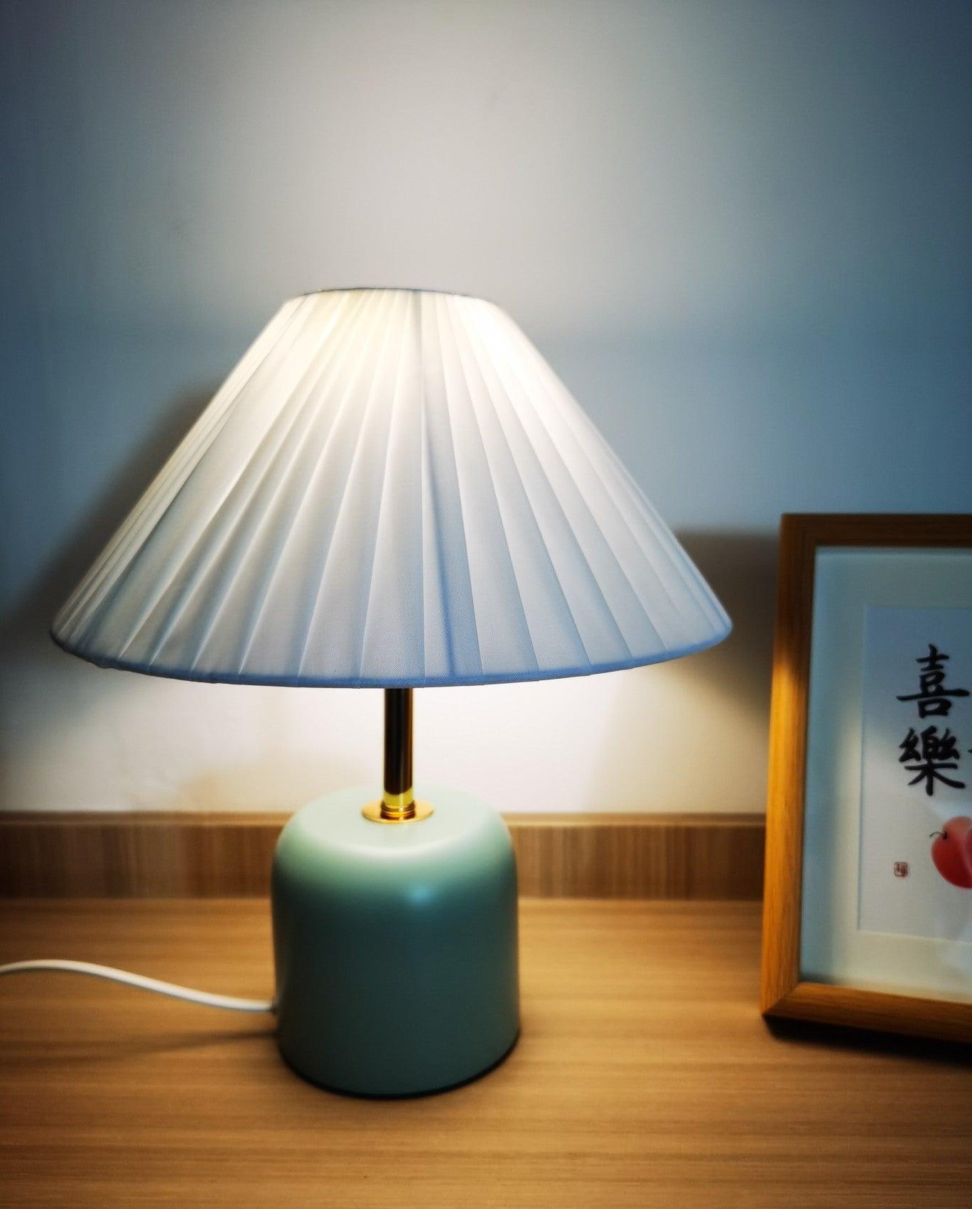 Lunitidal Modern LED Table Lamp - Adjustable Brightness & Color Temperature for Bedroom, Office, and Living Room - Stylish Nightstand Reading Light with USB Charging Port