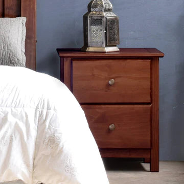 5-Piece Shaker Slat Platform Bedroom Set - Queen Size Solid Wood Bed Frame with Nightstands & Dresser - Modern Farmhouse Bedroom Furniture for Home Decor