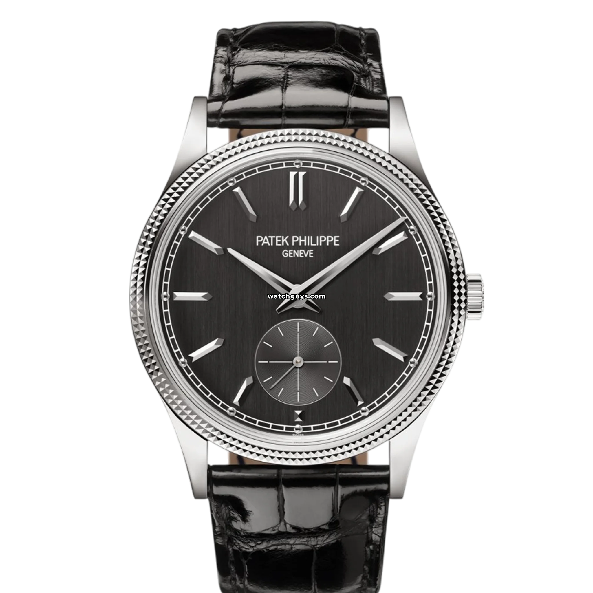 Patek Philippe Calatrava 6119G-001 Luxury Men's Watch - 18K White Gold, Hand-Wound Mechanical Movement - Perfect for Business Meetings & Formal Events