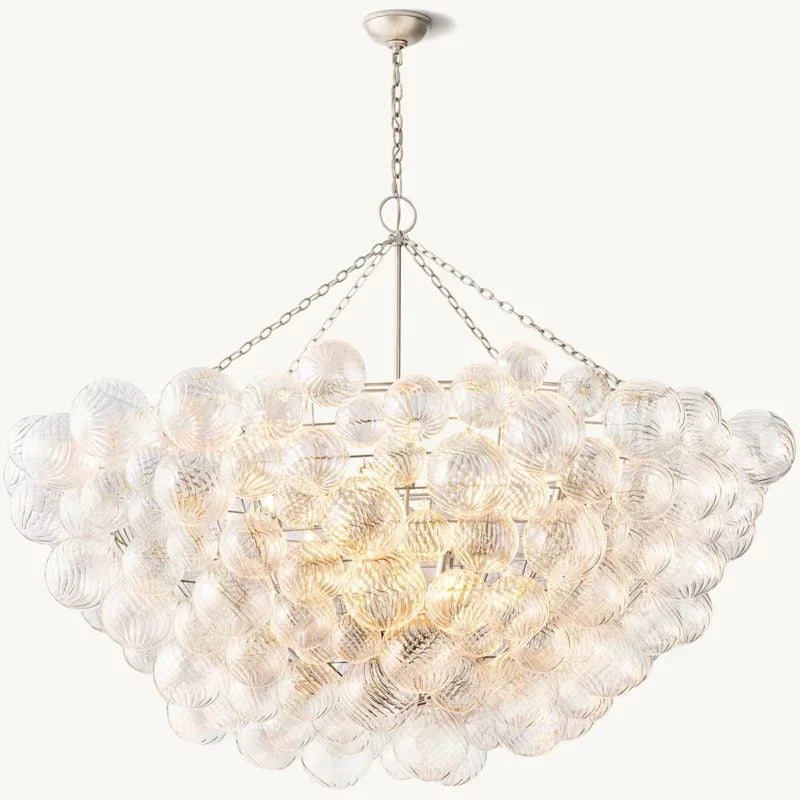 Tammy Round Glass Ball Chandelier - 66