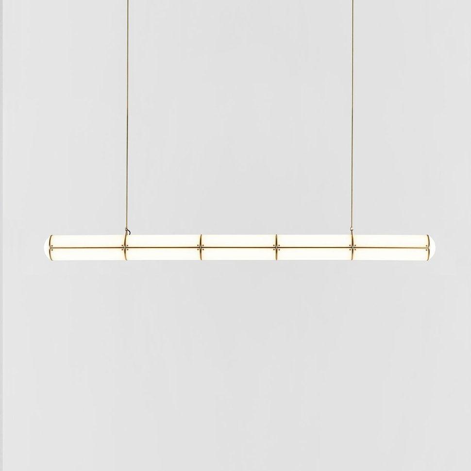 Modern Cylindrical Endless Pendant Light Fixture - Sleek Minimalist Hanging Lamp for Kitchen Island, Dining Room & Bedroom Decor