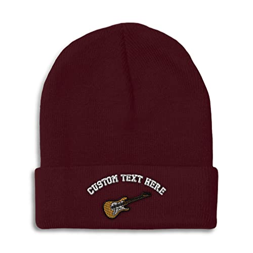 Burgundy Personalized Text Here