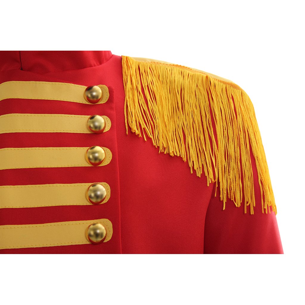 Nutcracker Cosplay Costume for Men - DIY Full Outfit Set with Jacket, Pants & Accessories - Perfect for Halloween, Christmas Parties & Themed Events
