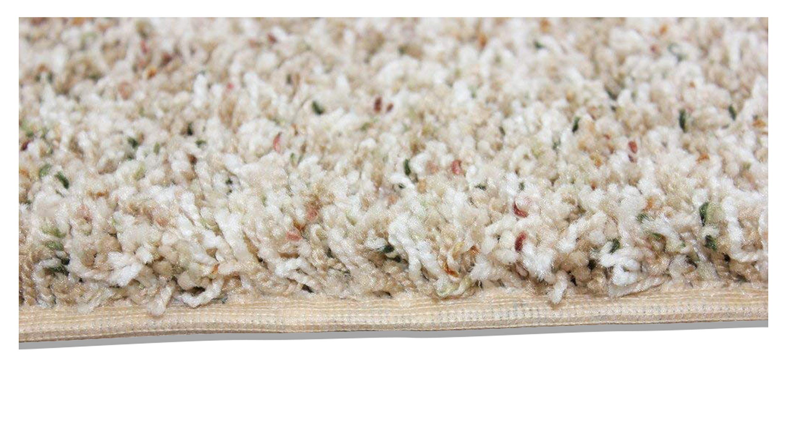 Luxury Plush Textured Area Rug 8x10 Feet - Soft Non-Slip Indoor Rug for Living Room, Bedroom, Dining Room - Crown Jewel Design Home Decor Carpet