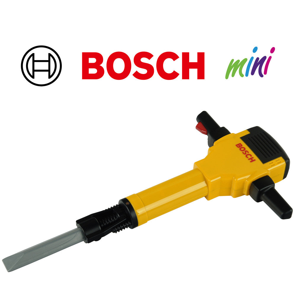 Bosch Mini Demolition Hammer Toy for Kids with Realistic Lights & Sounds - Perfect for Pretend Play, Construction Role Play & Early Learning Development
