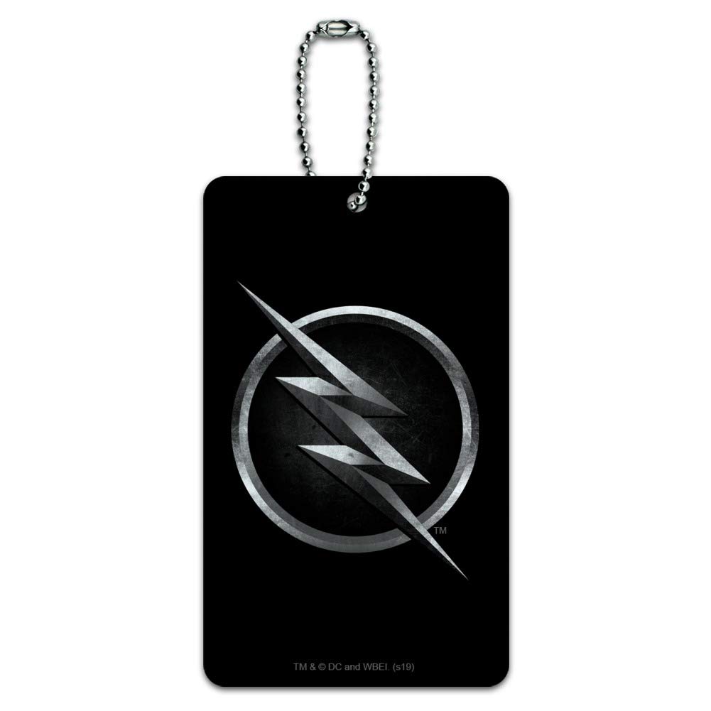 The Flash TV Series Zoom Logo Luggage Tag - Durable Suitcase ID Card for Carry-On Bags | Perfect for Travel, Conventions & Superhero Fans