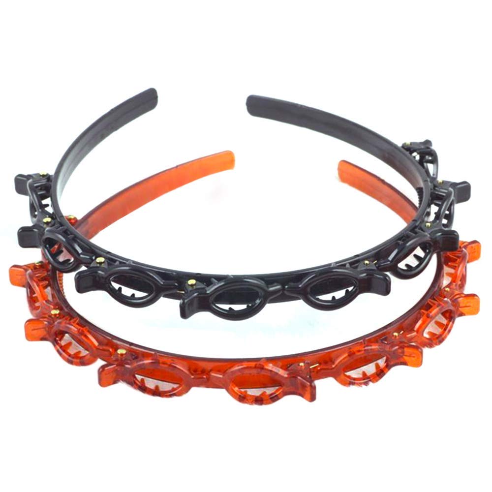 Ubersweet® Premium Hair Styling Headband - Non-Slip Hair Hoop & Braid Tool for Women & Girls | Perfect for Workouts, Yoga, and Everyday Hairstyles