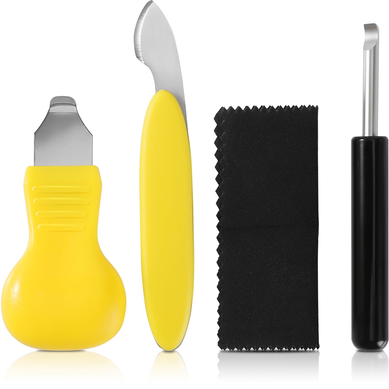 4 PCS Professional Watch Back Removal Tool Kit - Pry Watch Back Case Opener & Battery Replacement Set for Watch Repair - Perfect for Jewelers, Watchmakers & DIY Enthusiasts