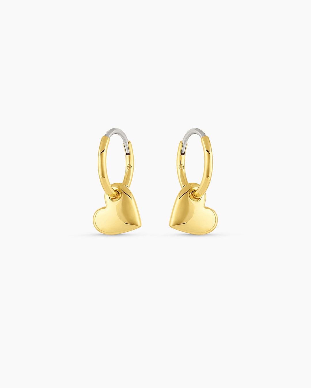 Lou Heart Huggies - Adorable Heart-Shaped Earrings for Women | Perfect for Valentine's Day Gifts, Date Nights & Special Occasions