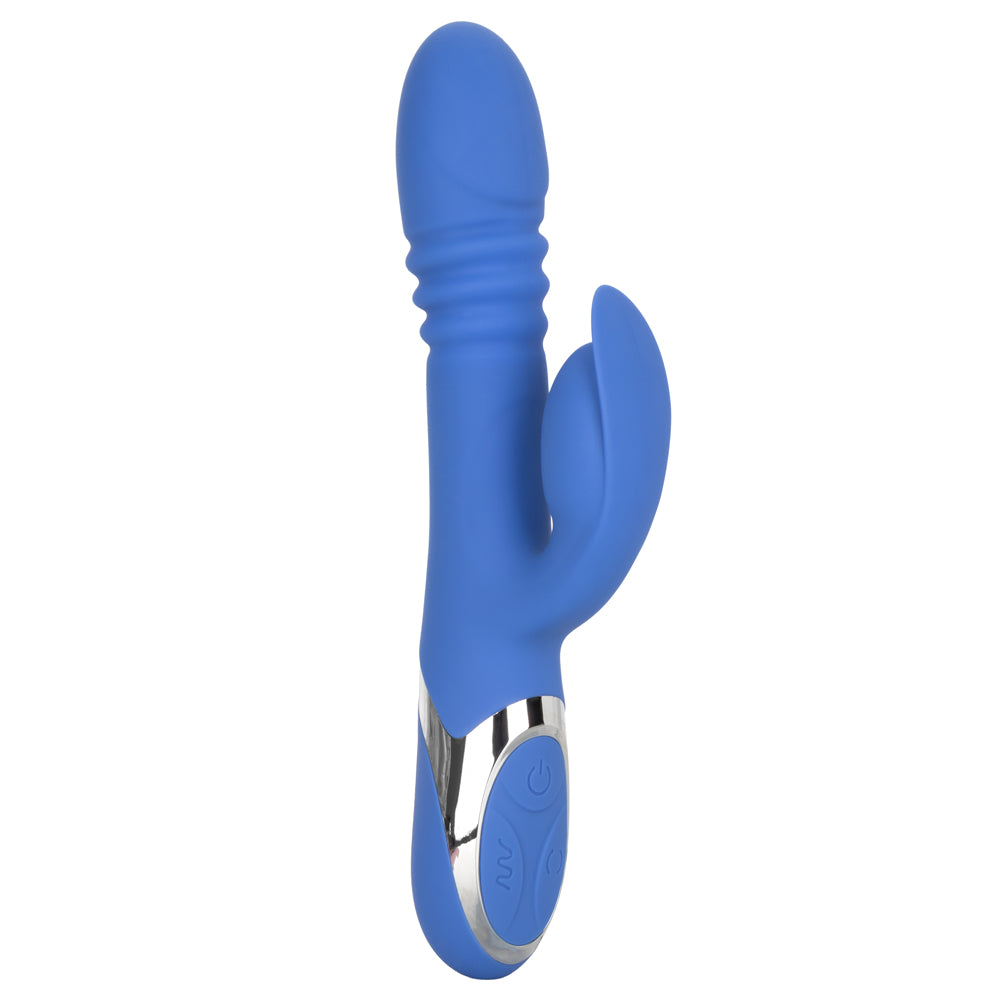 Enchanted Teaser Thrusting Rabbit Vibrator - Powerful Dual Stimulation G-Spot & Clitoral Massager for Women - Perfect for Solo Play & Couples Intimacy