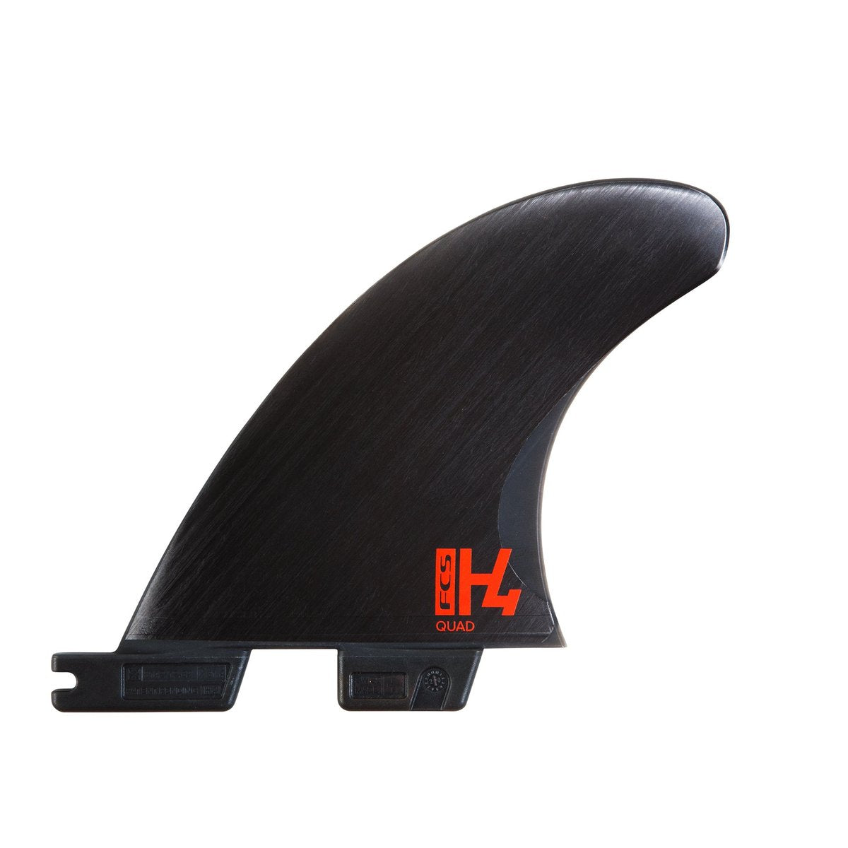 FCS II QUAD Rear H4 Surfboard Fins - High Performance Surfing Fins for All Wave Conditions - Perfect for Shortboards, Fish, and Performance Surfboards