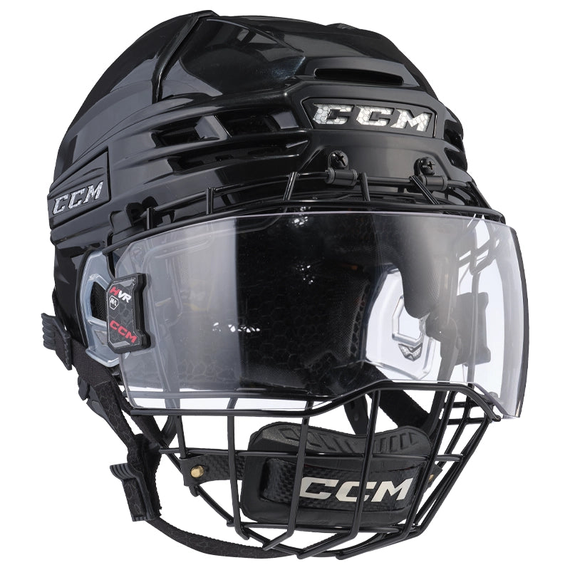 CCM HVR Hybrid Visor Hockey Helmet Visor - Clear Anti-Fog Lens for Enhanced Visibility - Perfect for Ice Hockey, Street Hockey & Roller Hockey Players