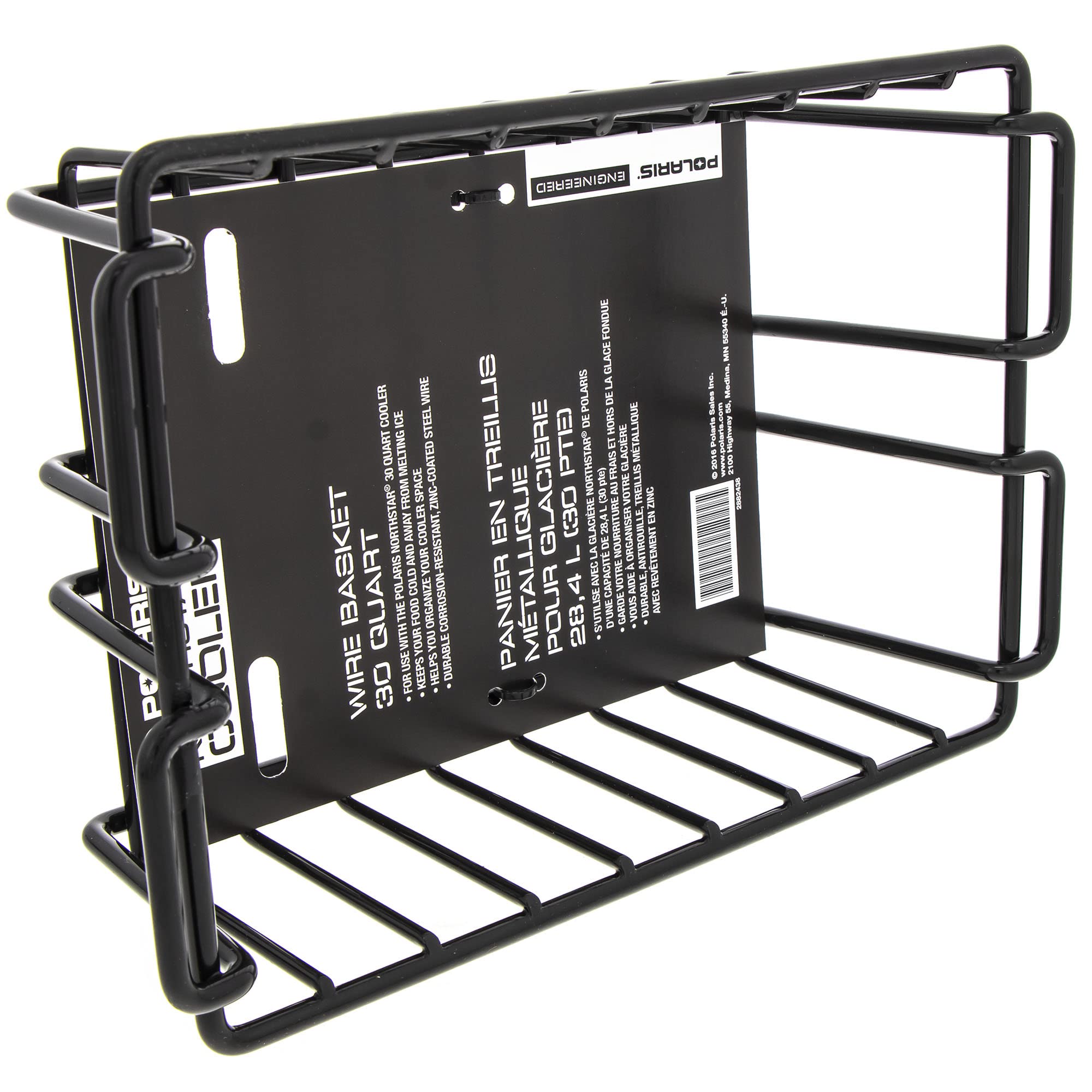 Polaris Off Road Northstar Cooler Wire Basket - Heavy Duty Cooler Accessory for ATV, UTV, and Outdoor Adventures - Perfect for Camping, Hunting, and Tailgating