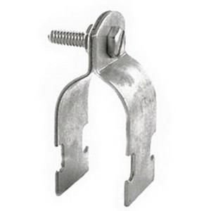 PS-1000-AS-1-1/4-EG 1-1/4 Inch Electrogalvanized Steel Conduit Clamp - Heavy Duty Electrical Wiring Protection for Outdoor & Industrial Use