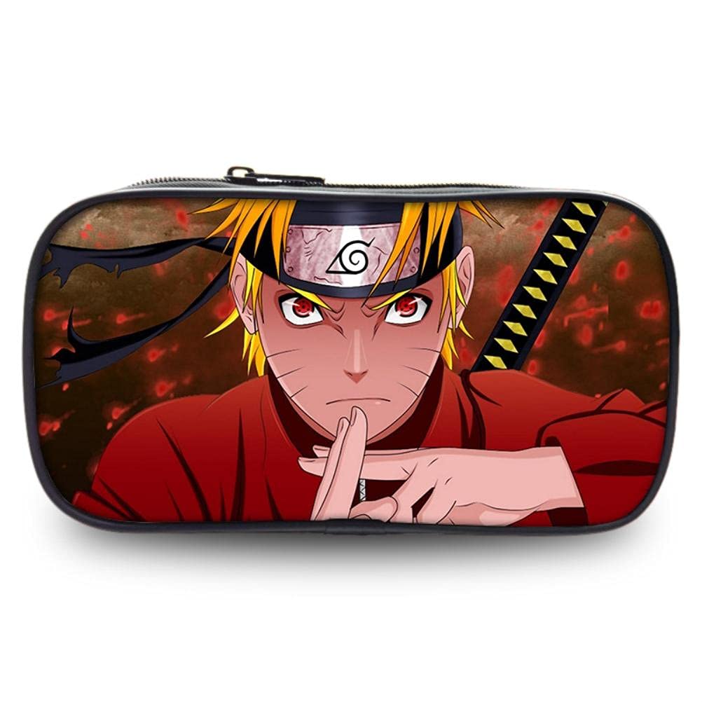 Anime Pencil Case - Large Cute Cartoon Stationery Organizer for School & Office