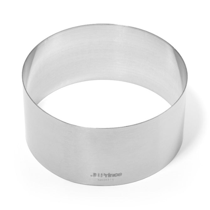 JB Prince Seamless Stainless Steel Ring - 2.9