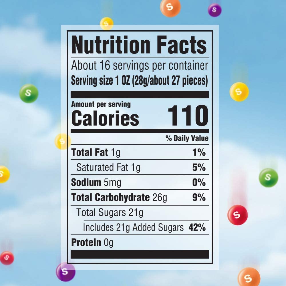 Original Bite Size Fruity Candy - 5 Classic Flavors Variety Pack (2.5lb Bulk) - Perfect for Parties, Halloween Treats & Office Snacks