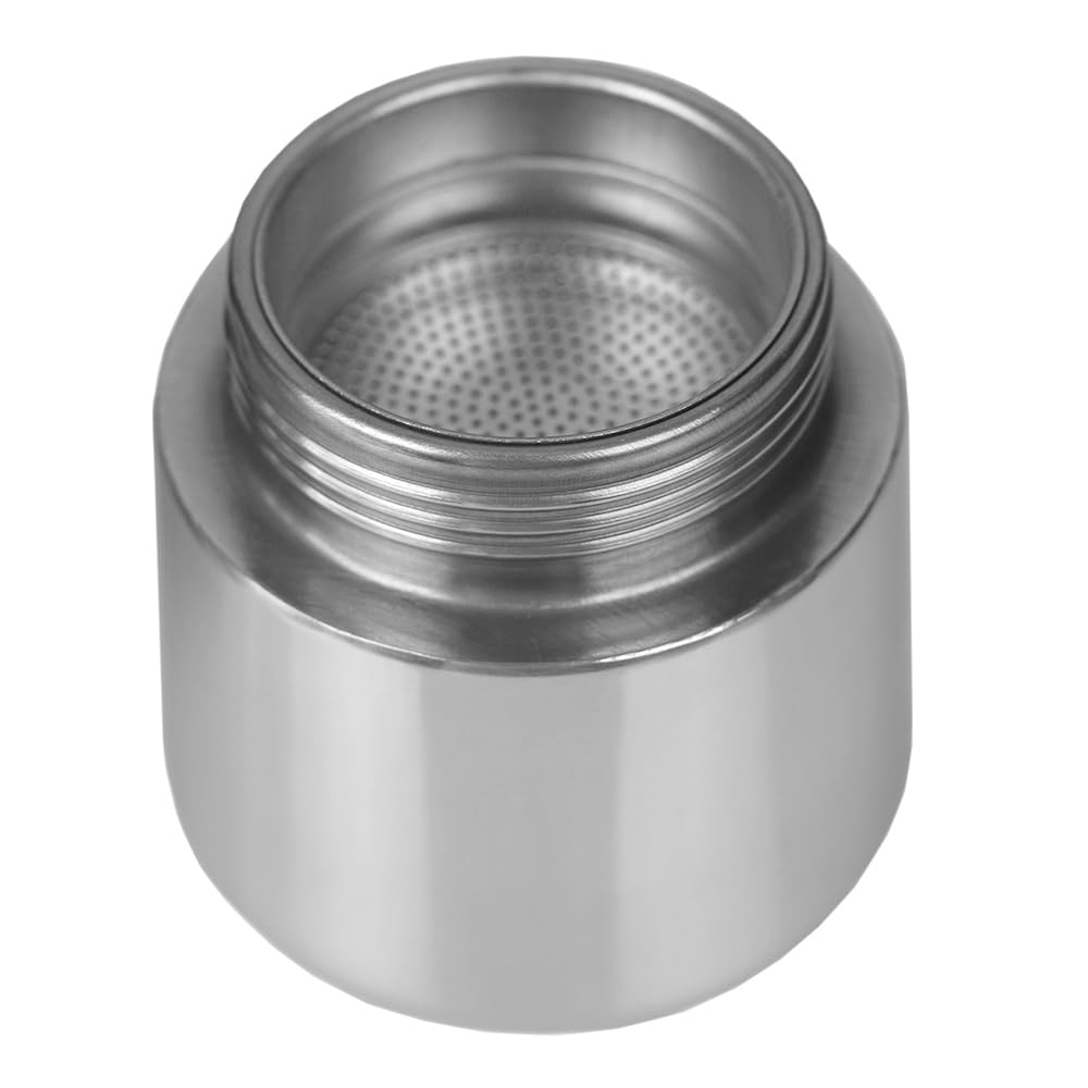 Stainless Steel Stovetop Espresso Maker - 4 Cup Italian Coffee Pot for Home & Camping