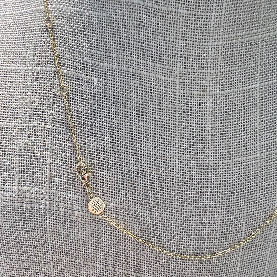 Goldbug Collection Tiny Cable Chain Necklace - Dainty Gold Layering Necklace for Women, Perfect for Everyday Wear & Gift Giving