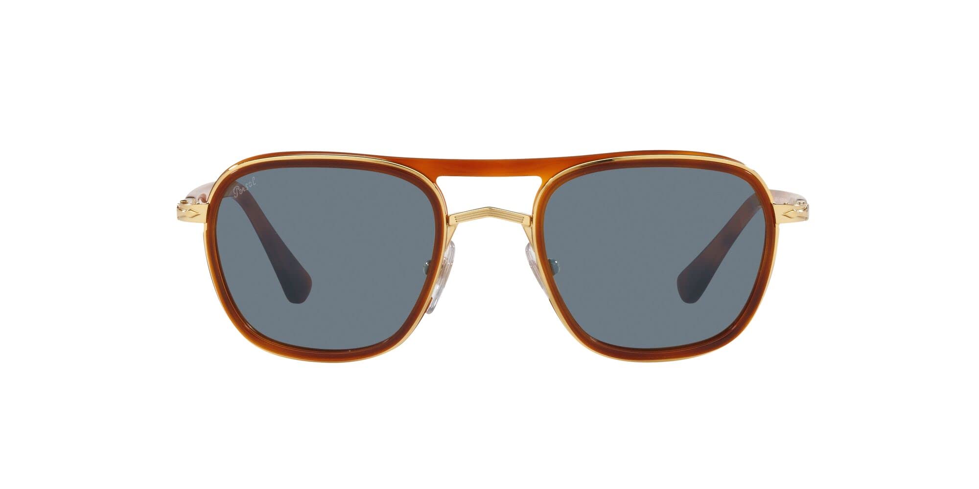 Persol PO2484S Square Sunglasses for Men & Women - Classic UV Protection Polarized Lenses - Perfect for Driving, Outdoor Sports & Fashion