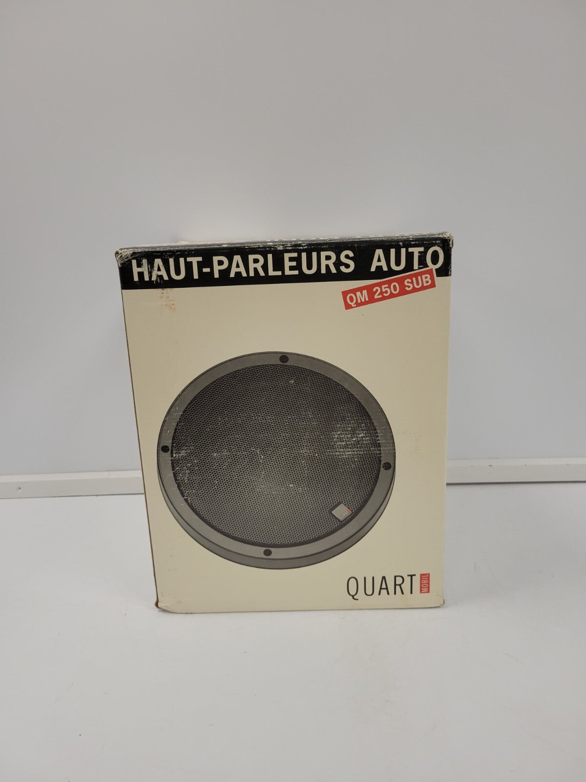 QM250 10-Inch Car Subwoofer - 1 Quart Mobile Audio Bass Speaker for Enhanced Sound Quality | Perfect for Car Audio Systems & Home Theater Setups